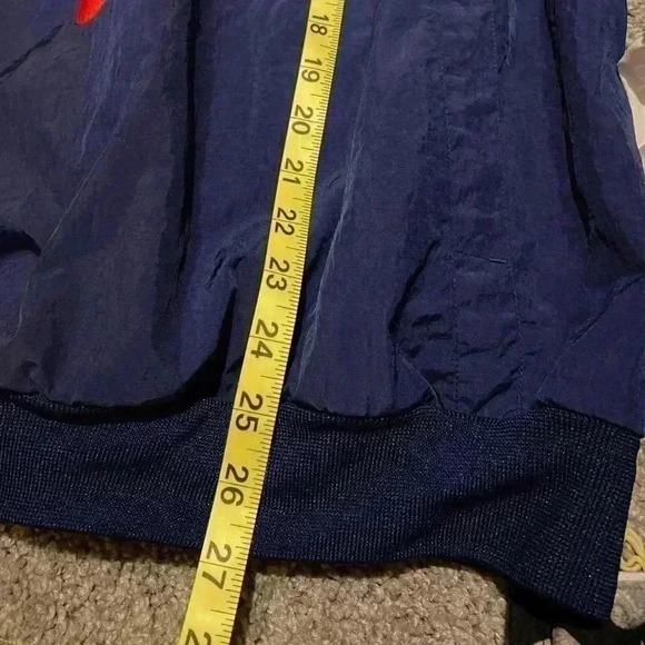Rare Vintage‎ Nike Men's Pullover Windbreaker XL (18-20) Navy blue and white - Picture 4 of 6